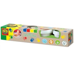 Eco peinture a doigts 4 couleurs - SES CREATIVE - Colouring and