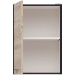 JUNONA Meuble haut 40 cm - 1 Porte - Chene sonoma