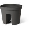 Pot balustrade - GARDEN ID Smile - Anth. 30 cm - S'adapte a toutes les balust...