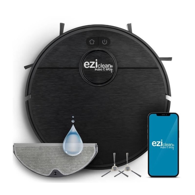 EZIclean I-BOT Z6 MAX  - Robot aspirateur laveur connecté 150 min - 2 kPa - 0...