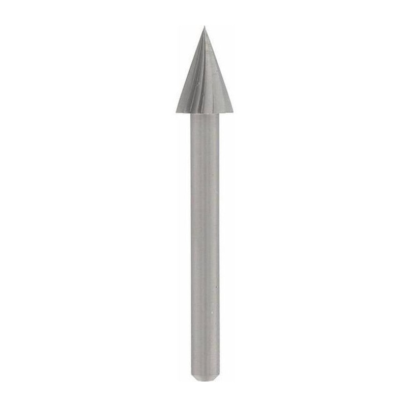 Fraises haute Vitesse - DREMEL - Lot de 2 (Acier, Ø 6,4mm, Sculpter et Graver)