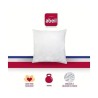 ABEIL Oreiller a mémoire de forme matelassé 60x60 cm blanc