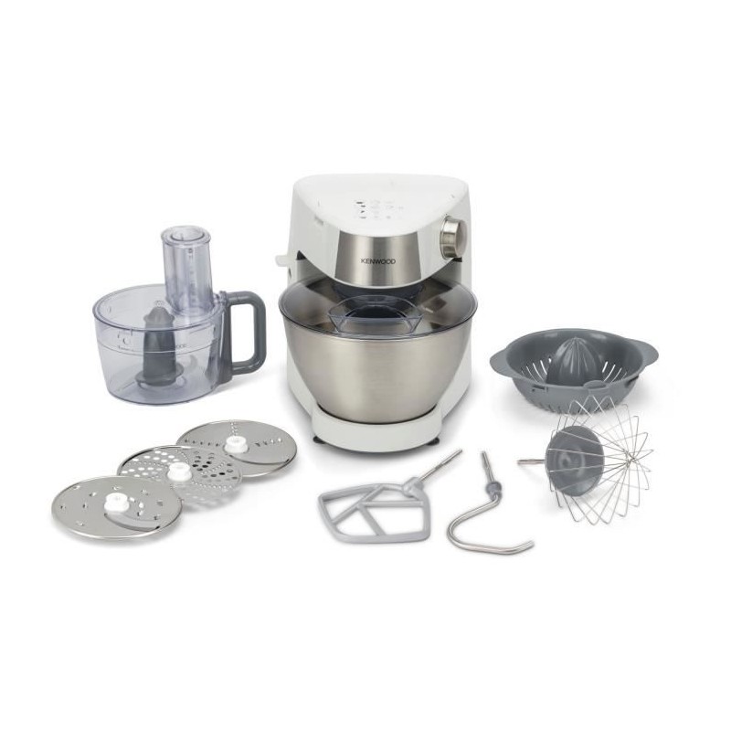 Robot pâtissier compact - KENWOOD - Prospero+ KHC29.E0WH - Kit pâtisserie, bo...
