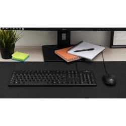 Clavier - BLUESTORK - MEDIA OFFICE - Filaire - Azerty - Compatible Windows - ...