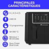 Airfryer Friteuse a Air Sans huile CONTINENTAL EDISON - CERFRSH24002CB - 9 L ...