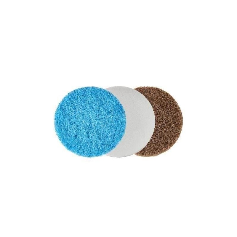 Set de 3 disques différents nettoyants pour outil rotatif - DREMEL Versa