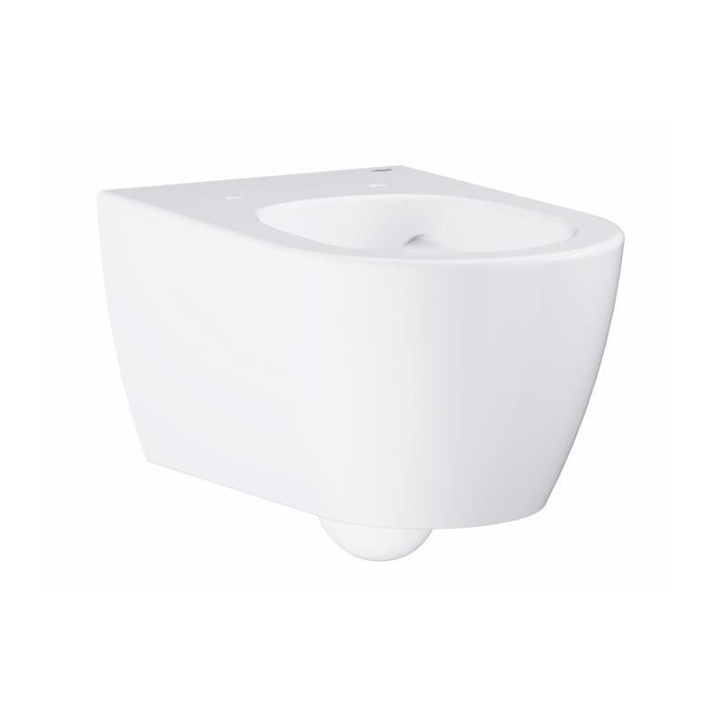 GROHE Cuvette WC suspendue, Essence Ceramic, sans rebord, traitement anti-cal...