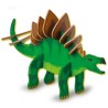 Dinosaure en bois qui brille dans le noir - Kit de bricolage - SES