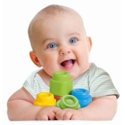 Clementoni - Clemmy Baby - Sac souple 20 pieces - Mixte - A partir de