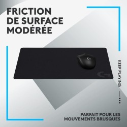 Tapis de souris gamer - Logitech G - G240 - Noir