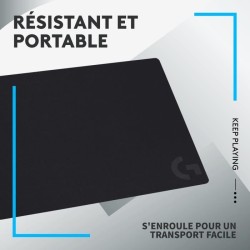 Tapis de souris gamer - Logitech G - G240 - Noir