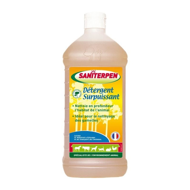 SANITERPEN - Détergent Surpuissant 1L - Nettoie en profondeur. Formule concen...