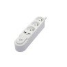 CHACON Bloc multiprise avec interrupteur 3 prises 16 A et 2 sorties USB 2 A, ...