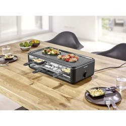 Appareil a raclette SEVERIN - RG2365 - Jusqu'a 8 personnes - Revetement céram...