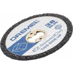 Lot de 5 disques DREMEL S476 EZ SpeedClic pour découper les plastiques et PVC...