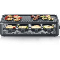 Appareil a raclette SEVERIN - RG2365 - Jusqu'a 8 personnes - Revetement céram...