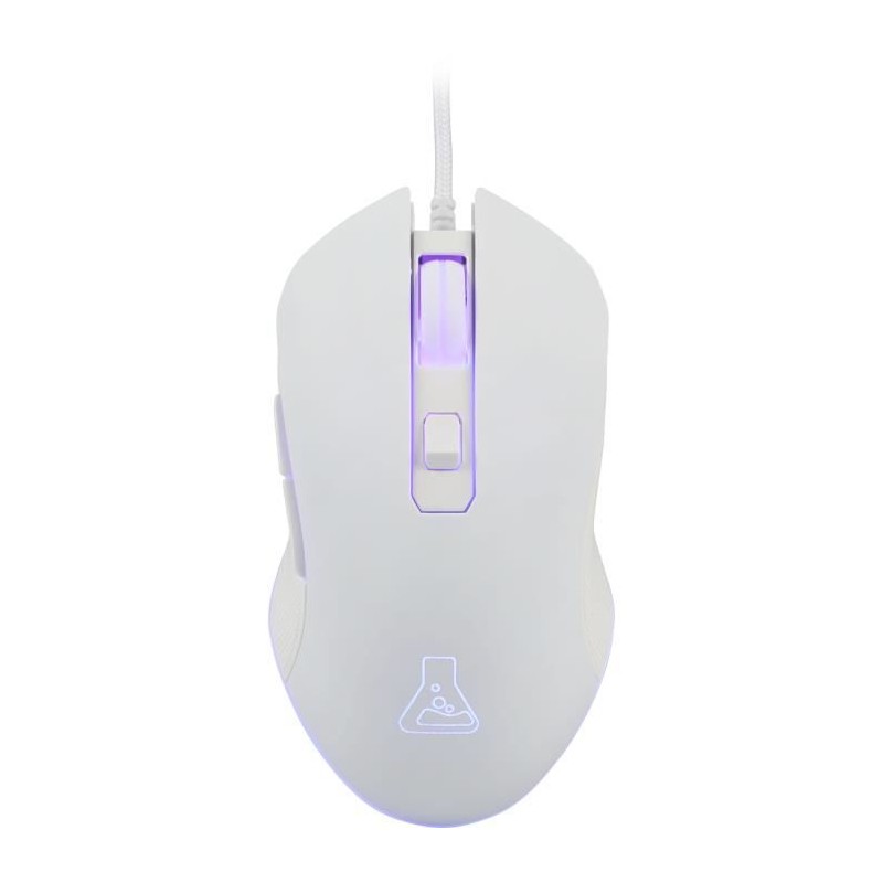Souris Gamer filaire - THE G-LAB - KULT HELIUM - Blanc