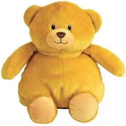 JEMINI Peluche bouillotte Ours - A chauffer au micro-ondes micro perles d'arg...