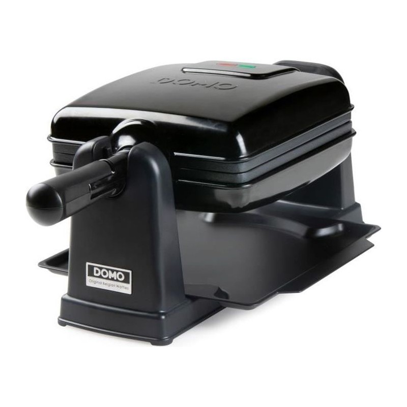 DOMO Gaufrier rotatif - DO9224W -  Rotatif a 180° - Revetement anti-adhésif -...