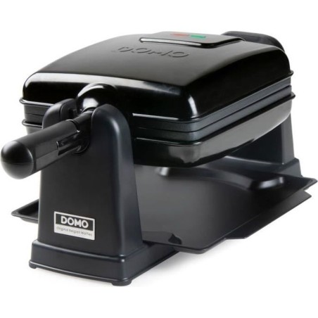 DOMO Gaufrier rotatif - DO9224W -  Rotatif a 180° - Revetement anti-adhésif -...