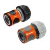 GARDENA raccords rapide et Aquastop Ø19 mm–Pour début et fin de tuyau– Avec l...