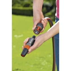 GARDENA raccords rapide et Aquastop Ø19 mm–Pour début et fin de tuyau– Avec l...