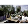 ELHO Pot de fleurs rond Loft Urban - Ø 28.5 x H 26 cm - Gris anthracite