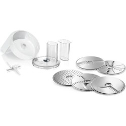 Accessoires pour kitchen machine BOSCH MUM5 - Lot VeggieLove: 1 acc. Râpeur/é...