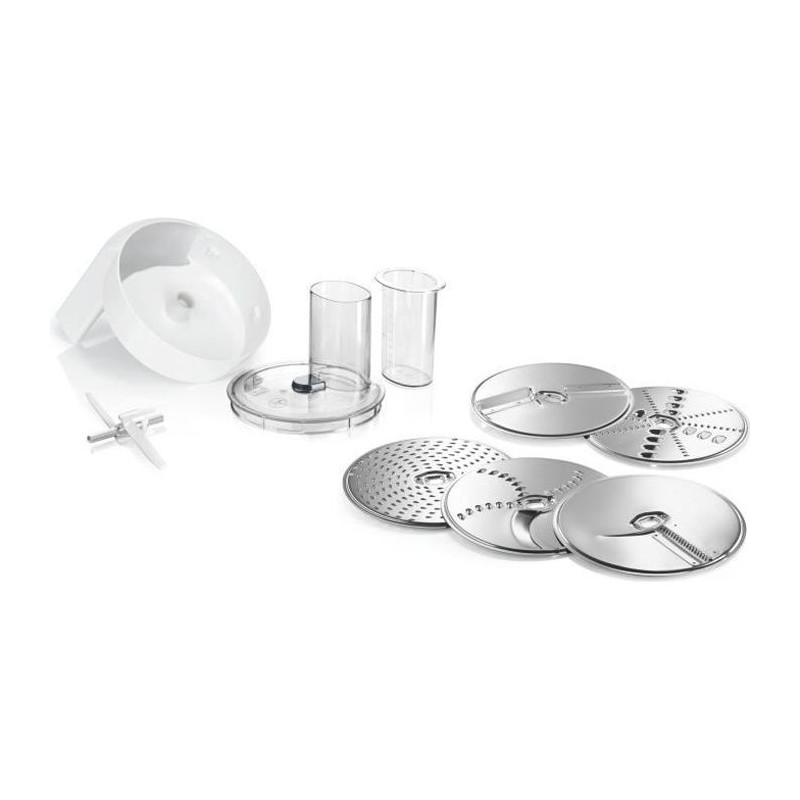 Accessoires pour kitchen machine BOSCH MUM5 - Lot VeggieLove: 1 acc. Râpeur/é...