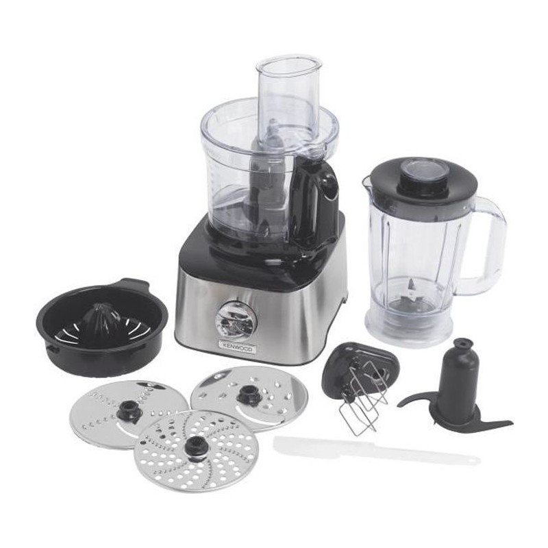 Robot multifonction Inox KENWOOD MultiPro Compact FDM301SS - Blender, presse ...