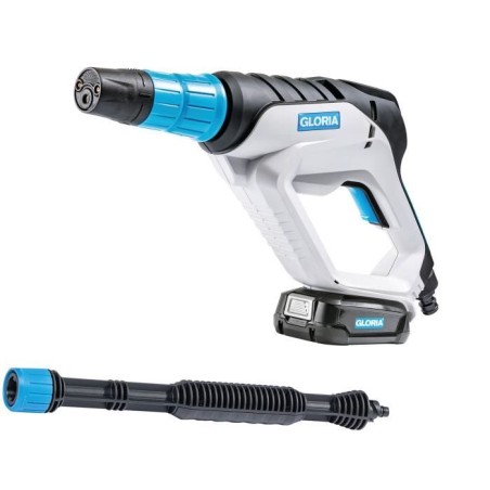 Nettoyeur basse pression sans fil GLORIA MultiJet 18V - Batterie 2,5 Ah et ch...