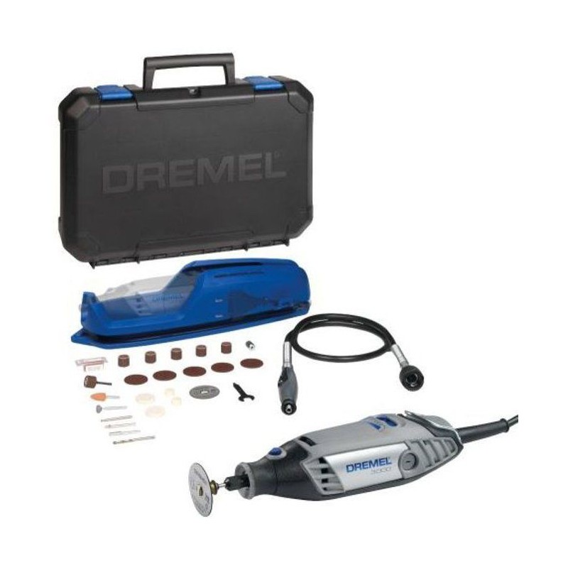 Outil rotatif multifonction DREMEL - filaire 3000-1/25 - 130W - 25 accessoire...