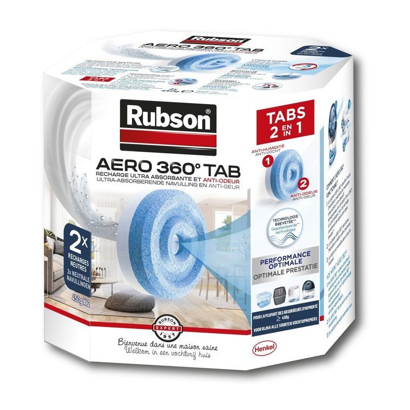 Recharge AERO 360 Recharge Neutre Lot de 2
