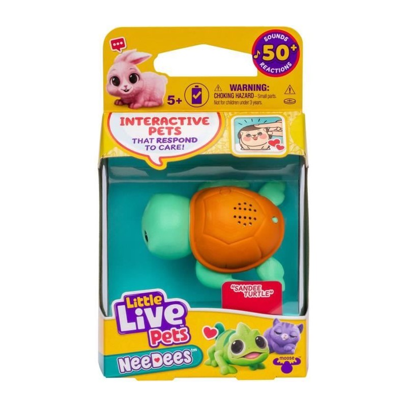 Lil' Needees - MOOSE TOYS - LITTLE LIVE PETS - Animaux interactifs de