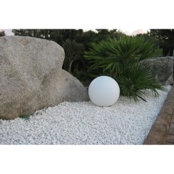 LUMISKY - Boule lumineuse filaire pour extérieur LED - blanc BOBBY - Ø50cm cu...