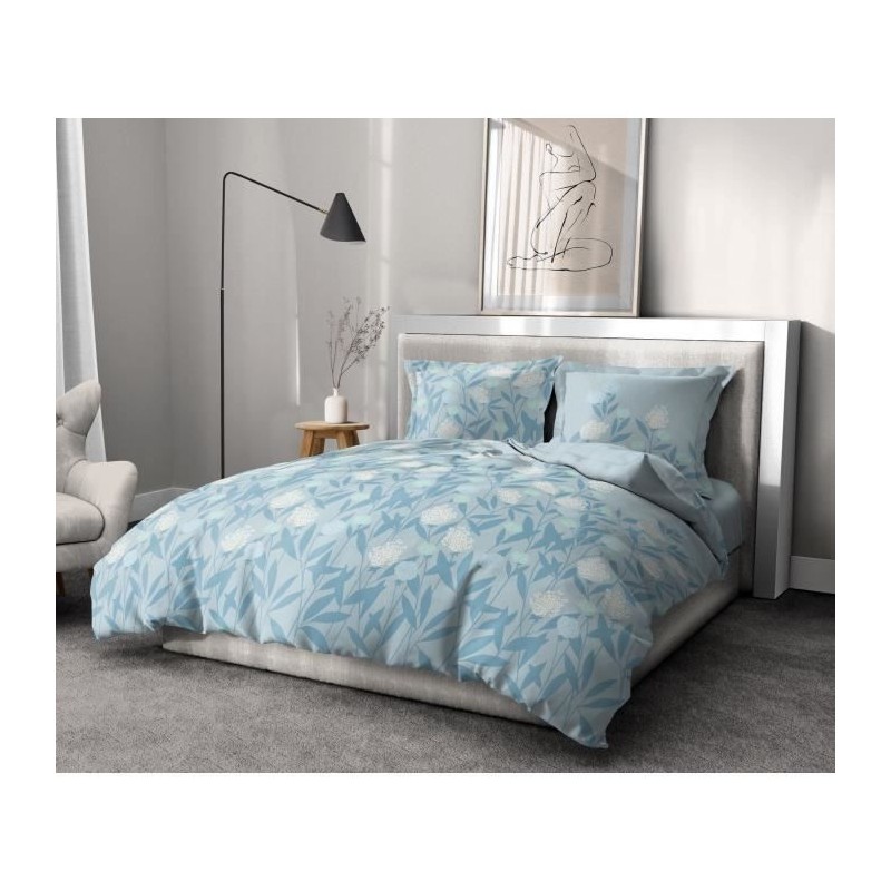 Parure de couette HOME LINGE PASSION Tempete Florale - 3 Pcs - 240 x 260 - 10...