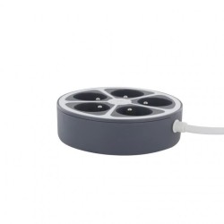 Chacon Multiprise bureau 16A.250V-Max 3680W   5x16A  cable 1,5m- Couleur gris...