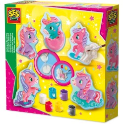 Moulage et peinture - SES CREATIVE - Hobby Pink - Bébé licornes -