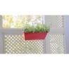 ARTEVASI Kit Jardiniere VENEZIA avec réserve d'eau - Gris anthracite - 10L - ...