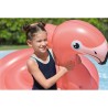 Bouée a chevaucher - Bestway - Flamant rose - 138 x 107 cm