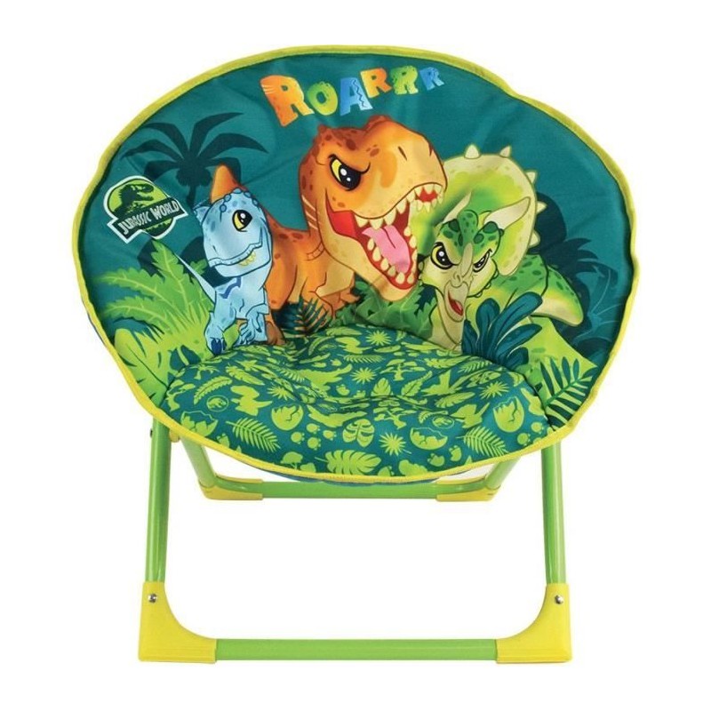 FUN HOUSE JURASSIC WORLD Siege lune dinosaures - Pliable - H.47 x l.54 x P.42...