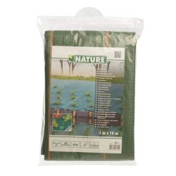 Toile de paillage paysages verte, 1 x 10 m, traité anti UV, 100 g/m² - Bâche ...