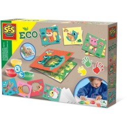 Cartes de peinture au doigt Eco - SES CREATIVE - Exprime-toi avec la