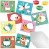 Cartes de peinture au doigt Eco - SES CREATIVE - Exprime-toi avec la