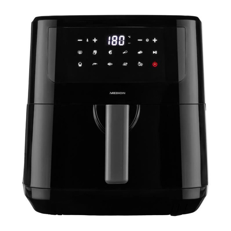 Friteuse a Air Chaud - MEDION - 50072999 - 2150 W - Ecran tactile - 9 program...
