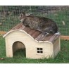 Maison Nature 30x20x19cm - Pour rongeur- KERBL