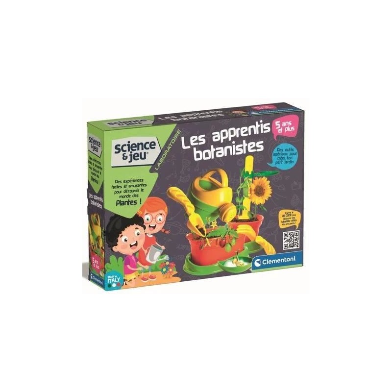 CLEMENTONI - Apprentis botanistes - Coffret scientifique - Découvrire le mond...