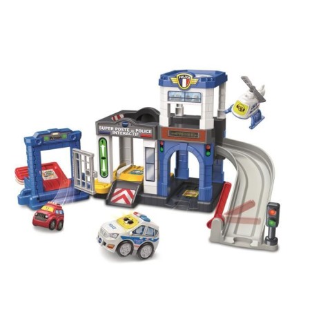 VTECH TUT TUT BOLIDES SERIE PRO - SUPER POSTE DE POLICE INTERACTIF (+ CHRIS, ...