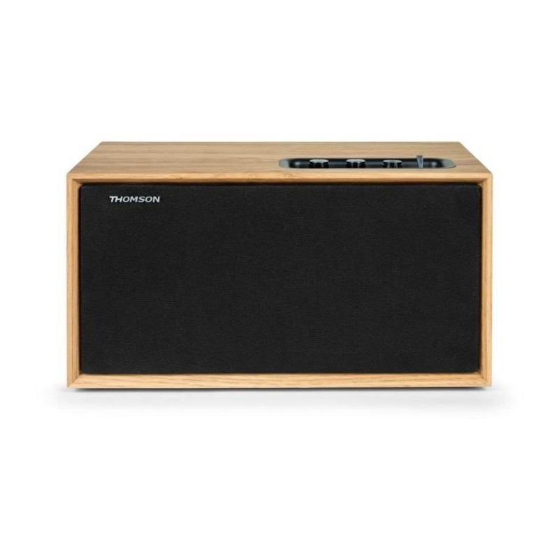 Enceinte résidentielle en bois - THOMSON - WS502 - Bluetooth 5.0, 100W, RCA, ...