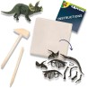 Fouille de dinosaures et de squelettes 2 en 1 - Tricératops - SES